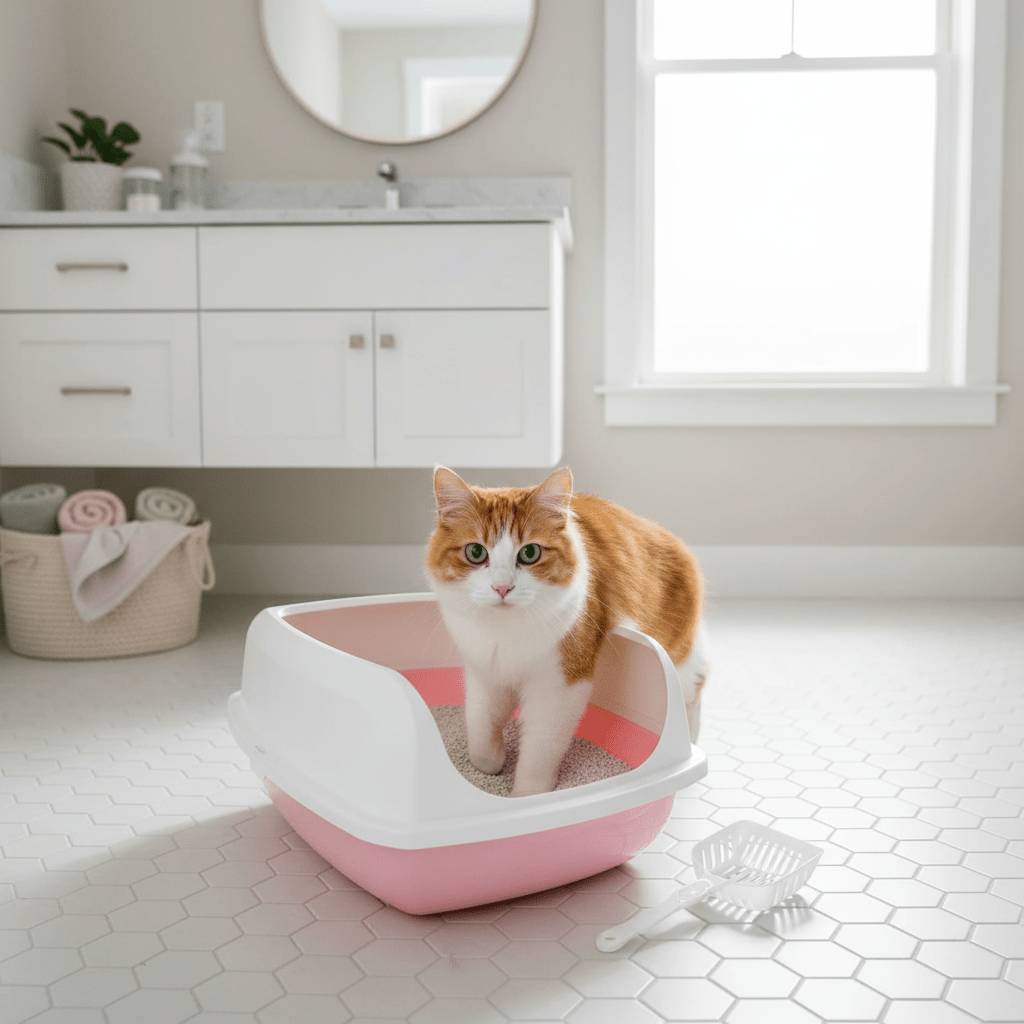 Arenero para Gatos BigCat XL con palita - Pethome