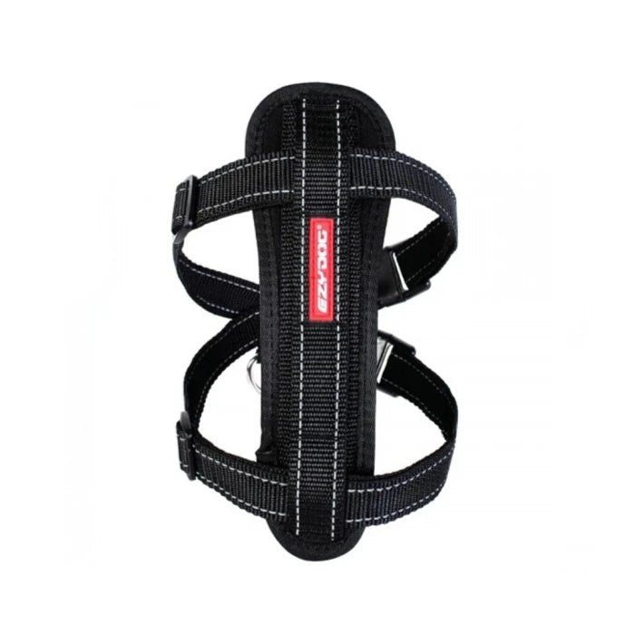 Arnés EzyDog Chestplate Negro - Pethome