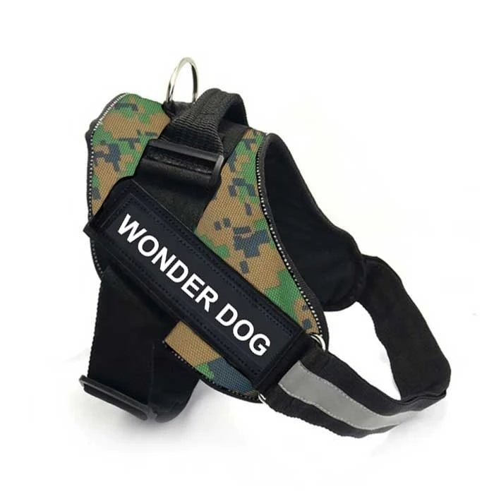 Arnes Pechera Wonder Dog con Camuflaje Cuadrado - Pethome