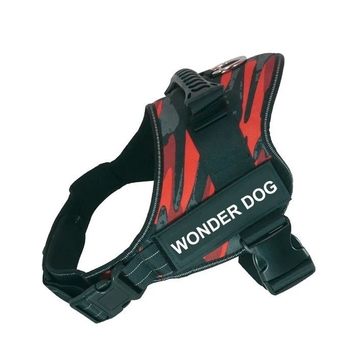 Arnes Wonder Dog Pro Camuflaje Rojo - L