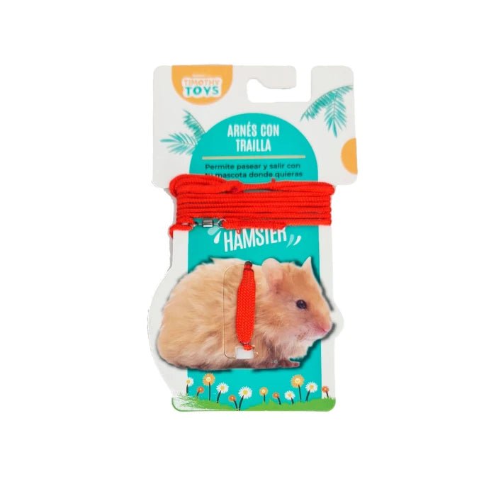 Arnes y correa para hamster - Pethome