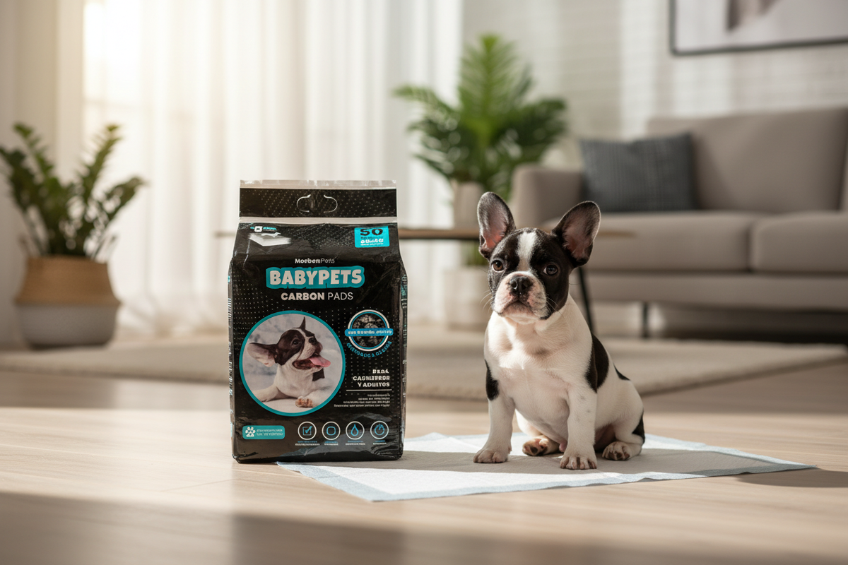 Baby Pet Carbon Pads lifestyle