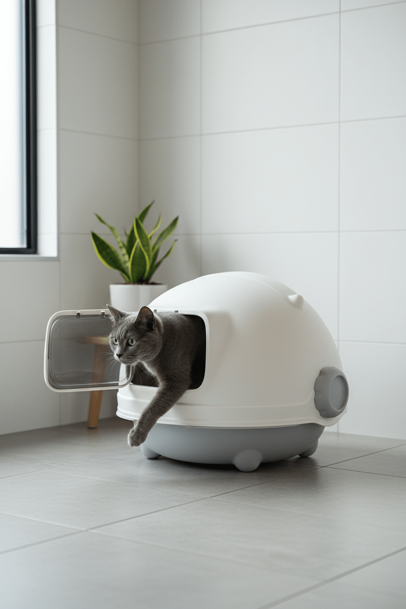 Baño para Gatos Modelo Space - Pethome