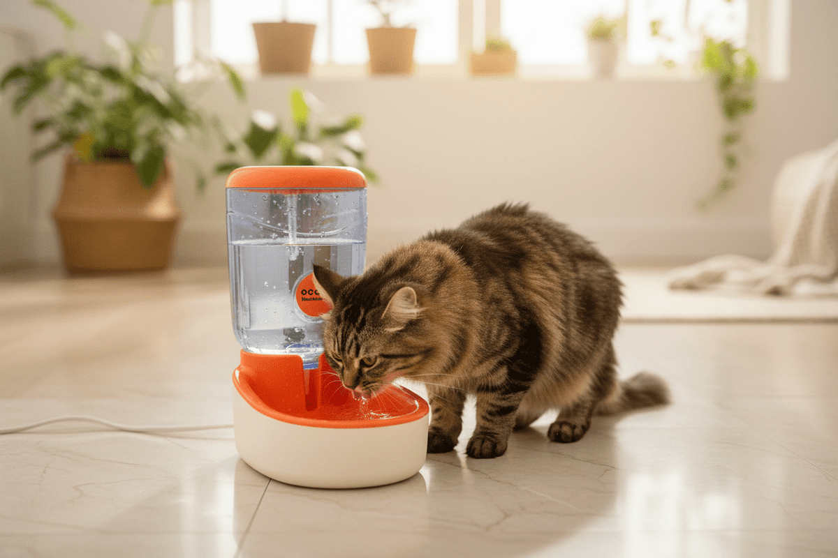 BEBEDERO AUTOMATICO PARA MASCOTAS - Pethome