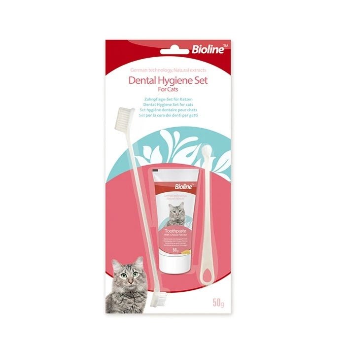 Bioline Kit Dental Cat Para Higiene - Pethome