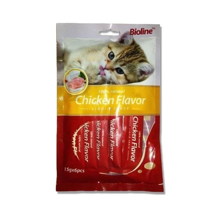 Bioline Snack Cremoso: Chicken Flavor - Pethome