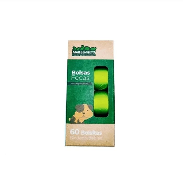 Bolsas 100% Biodegradables 60 Unidades - Pethome
