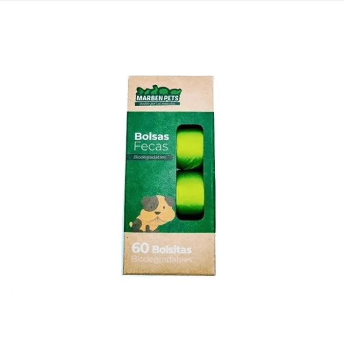 Bolsas 100% Biodegradables 60 Unidades