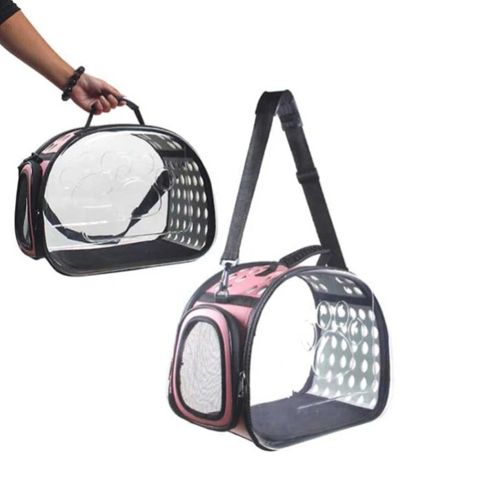 Bolso transporte transparente