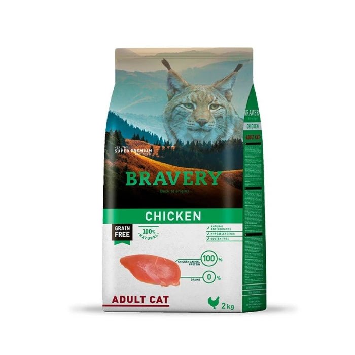 BRAVERY CHICKEN ADULT CAT - Pethome