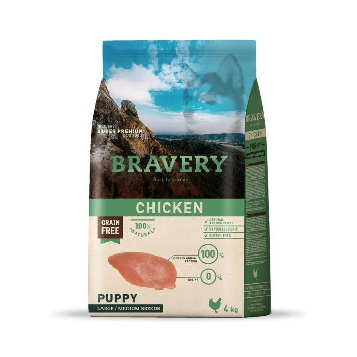 BRAVERY CHICKEN PUPPY LARGE/MEDIUM BREEDS
