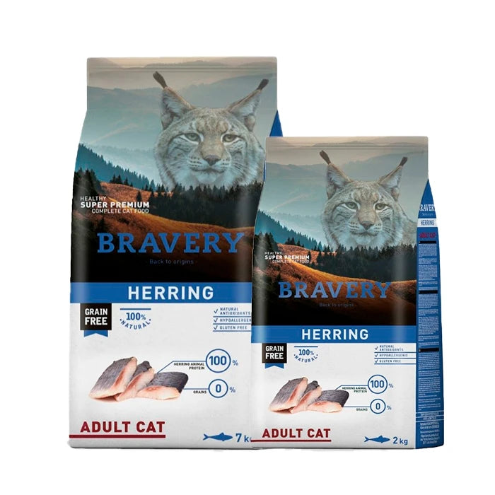 BRAVERY HERRING ADULT CAT