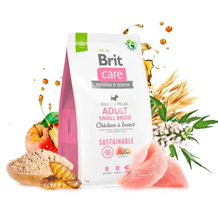 Brit care dog chicken & insect adult small breed - Pethome
