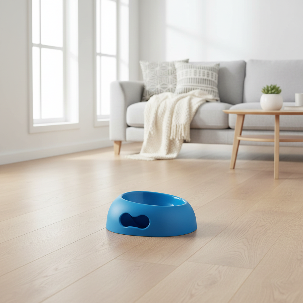 Buddy Pet plato azul - lifestyle