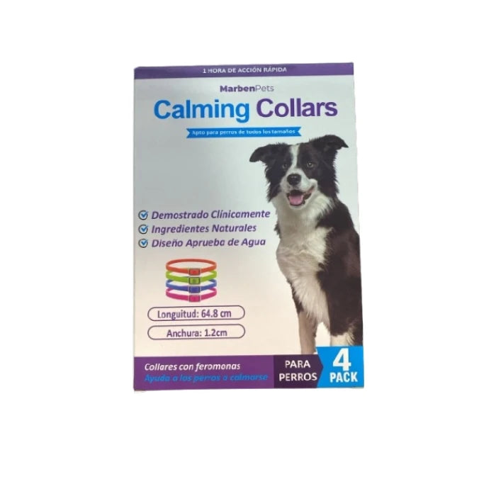 Calming collars perro pack 4 - imagen 1