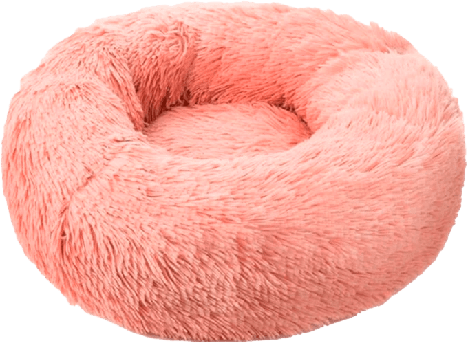 Cama Antiestrés de felpa para perros y gatos - Pethome