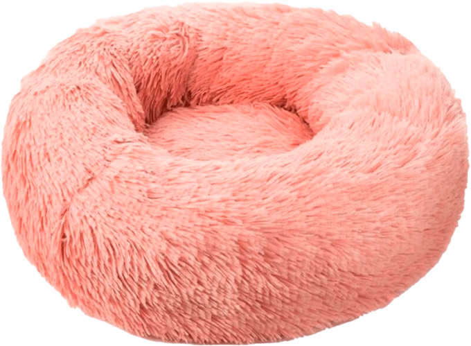 Cama Antiestrés de felpa para perros y gatos