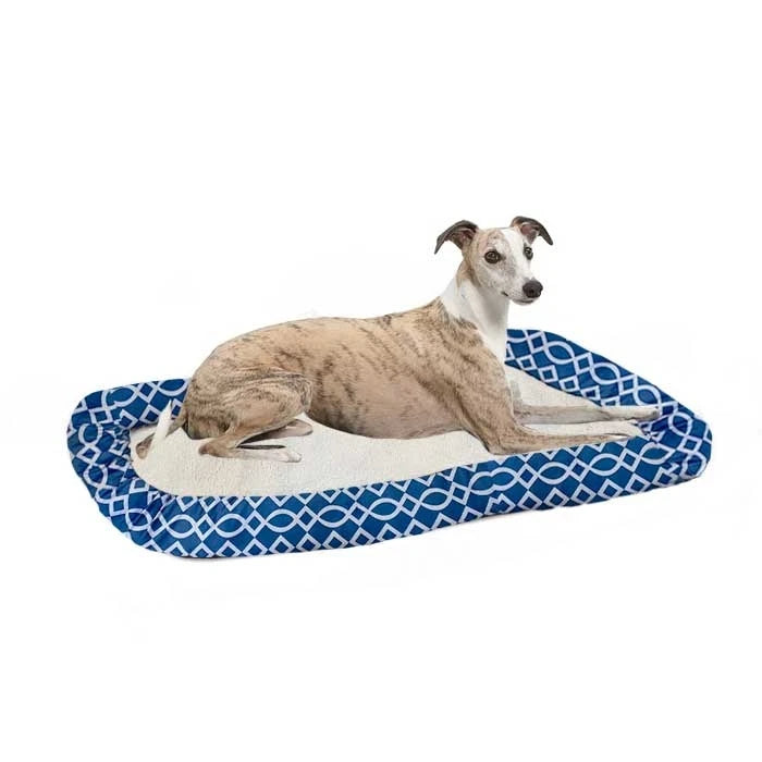 Cama para perros y gatos Azul con Chiporro - 109x78x12cm