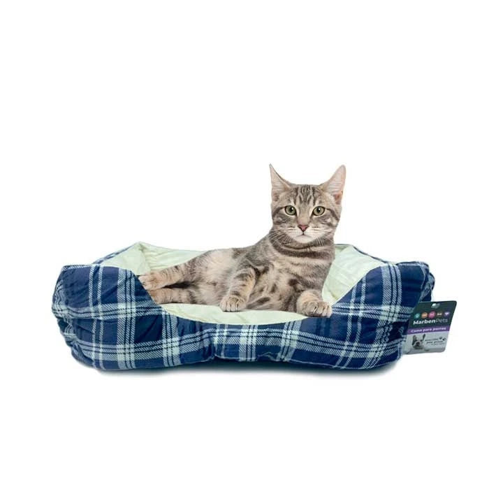 Cama para perros y gatos con Diseño Escoces