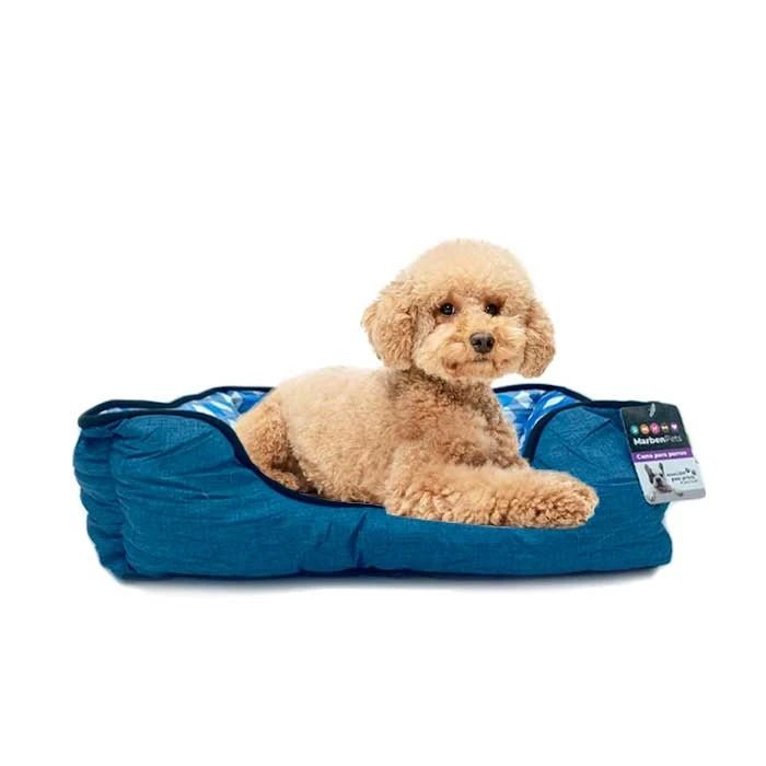 Cama para perros y gatos Diseño Azul con Chiporro - Pethome