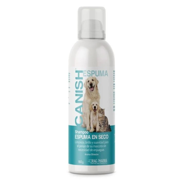 Canish Shampoo Seco Espuma 160ML