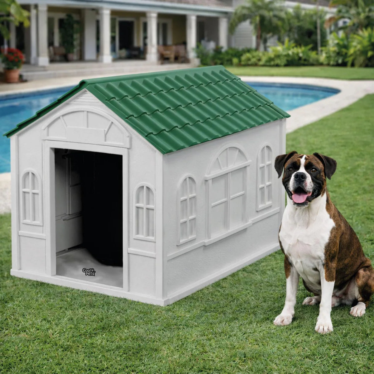 Casa para perros Pet House Verde