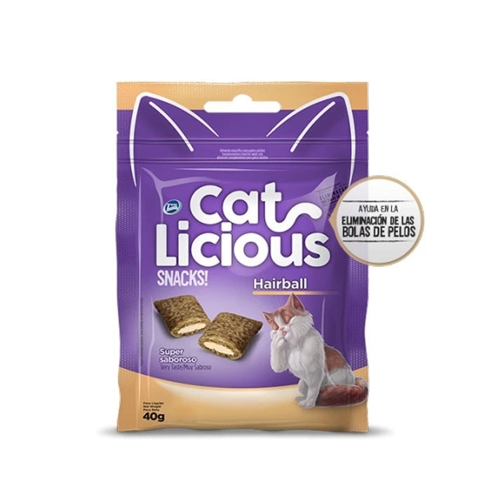 CAT LICIOUS HAIRBALL 40GR - imagen 1
