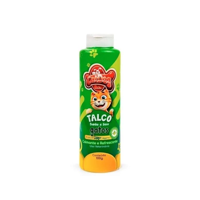 CatDog Talco Vegano Baño Seco Gatos - Pethome