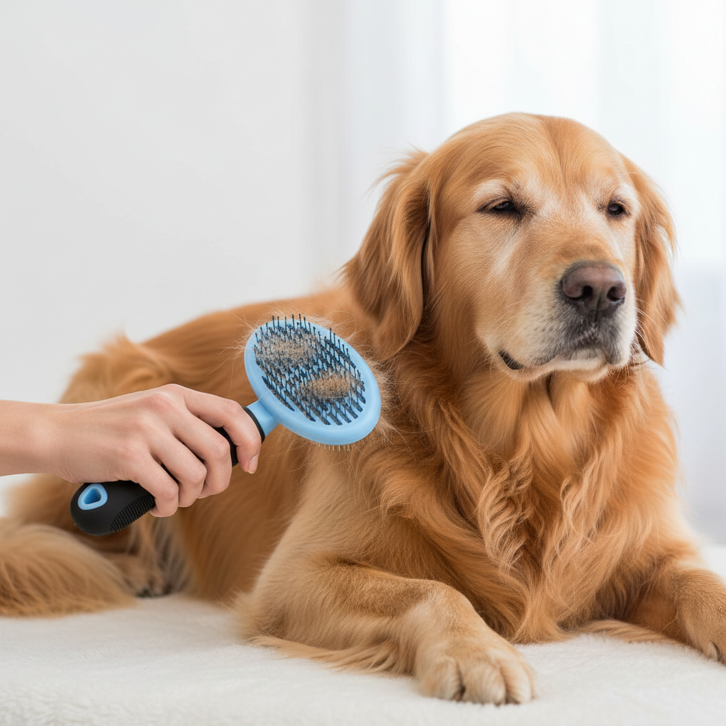 Cepillo Para Perros y Gatos con Cerdas de Acero