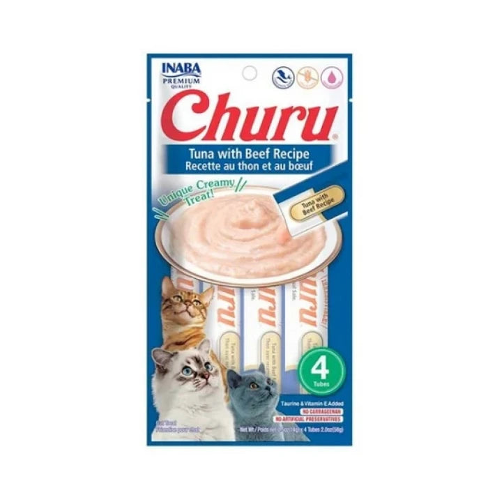 Churu Cat Atun con Carne 4un - 14gr - imagen 1