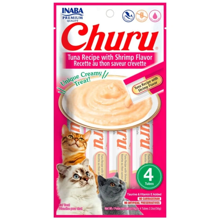 Churu gato atún con camarones - 4 unidades 14gr - imagen 1