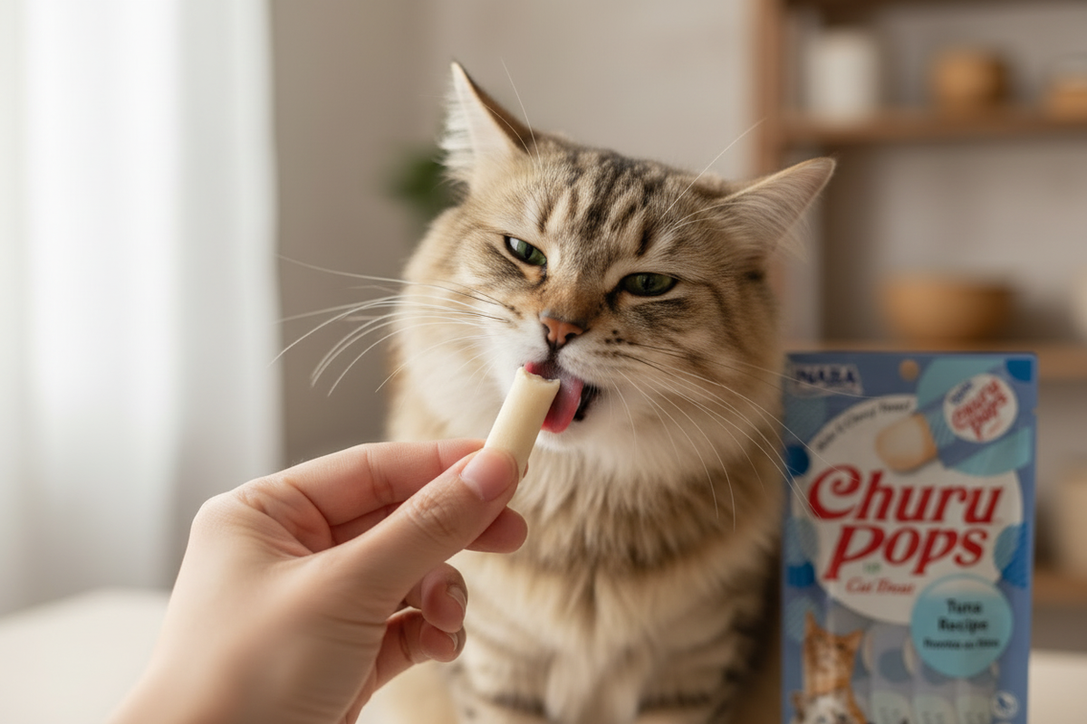 Churu Pops - Cómo se Come