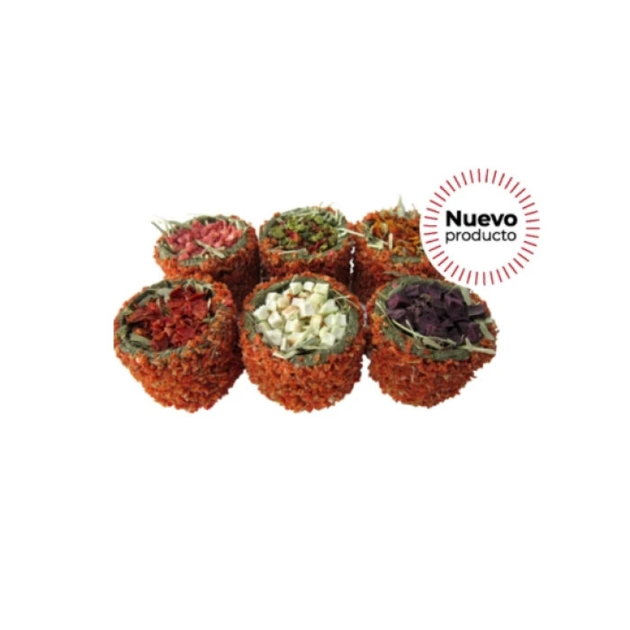COMEDERO DE TIMOTHY ZANAHORIA Y FRUTAS - imagen 1