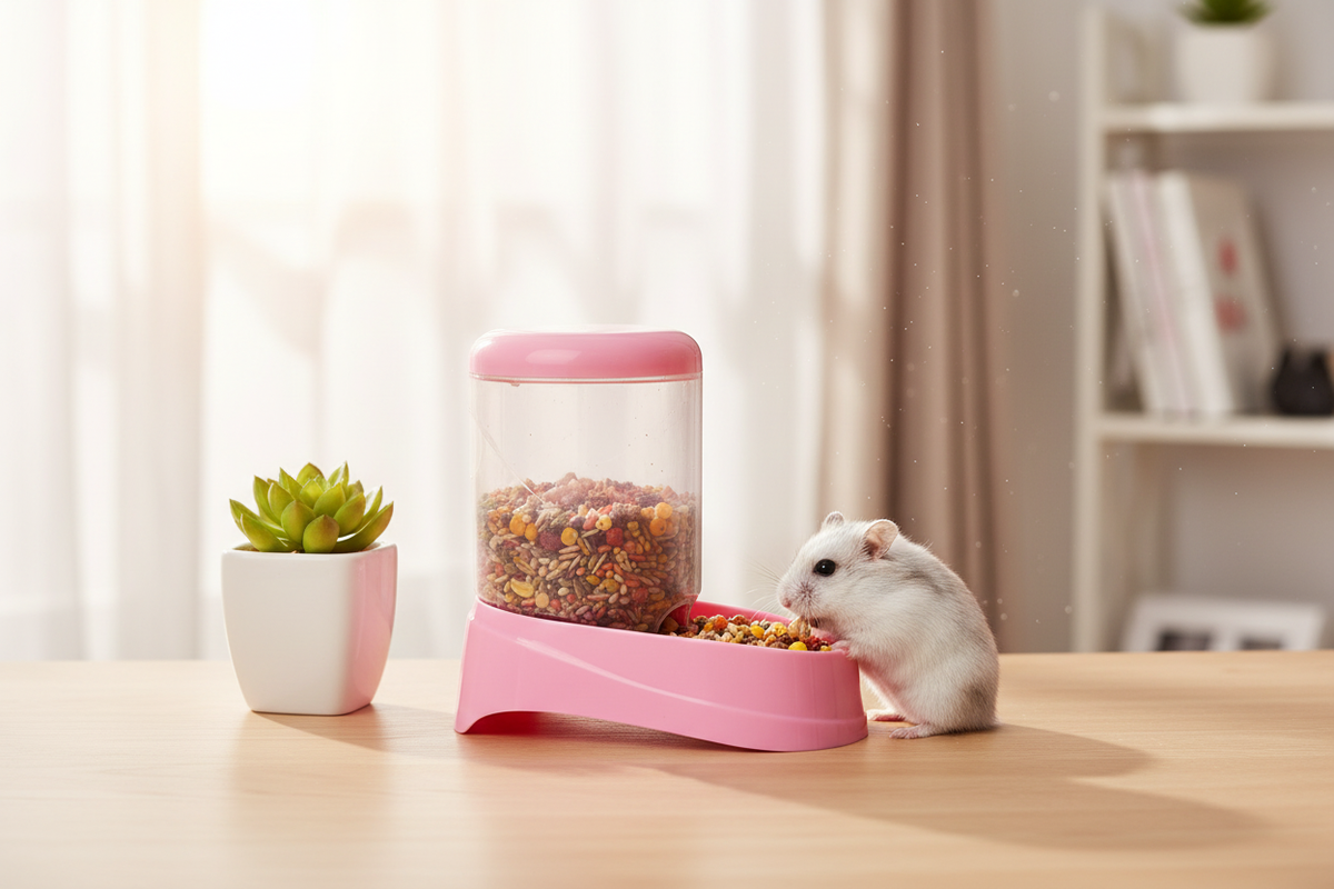 Comedero Mini para mascotas Pequeñas 200ML