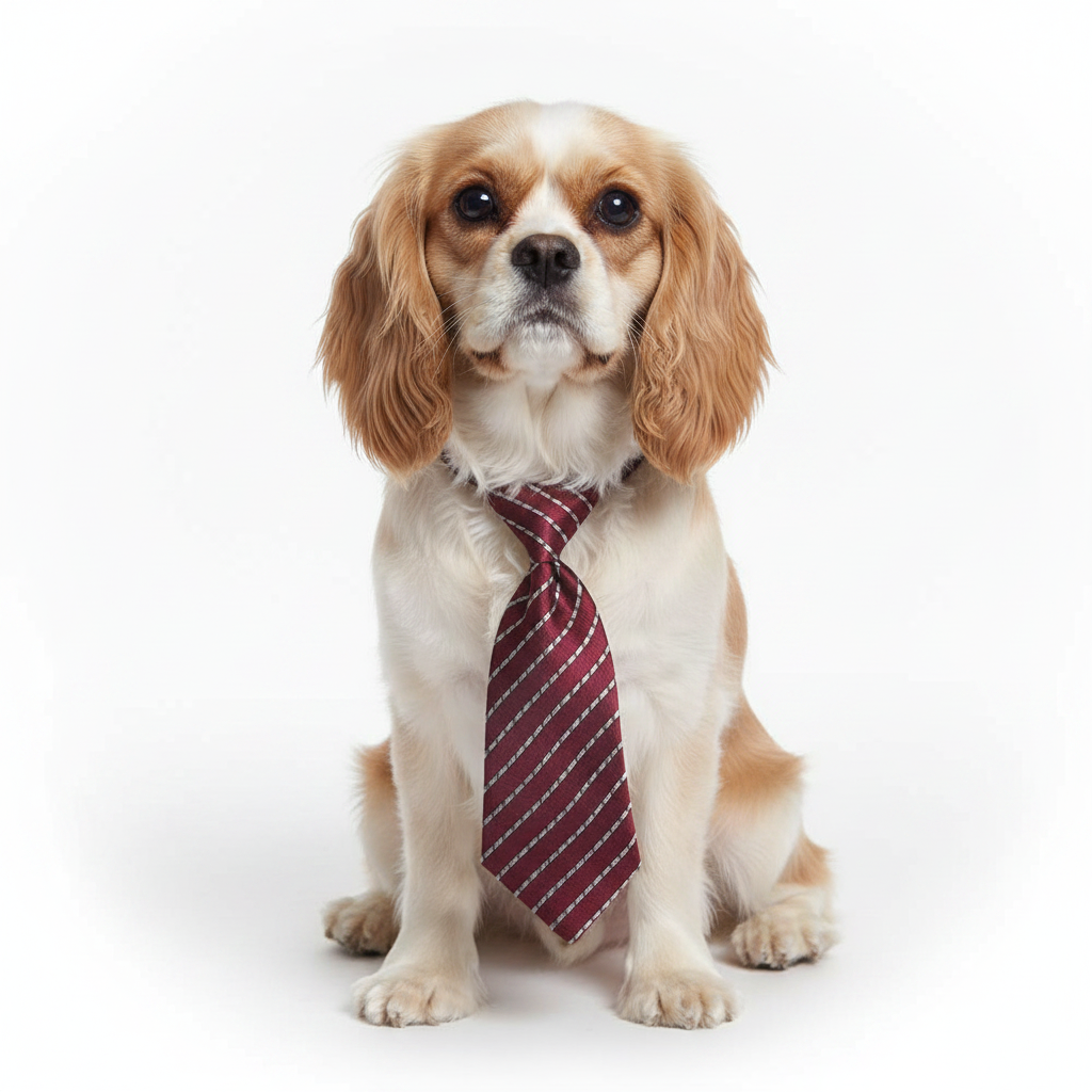 Corbata Burdeo - Perro
