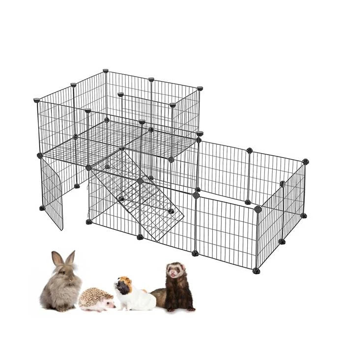Corral Armable para Mascotas Pequeñas 28 Paneles - imagen 1