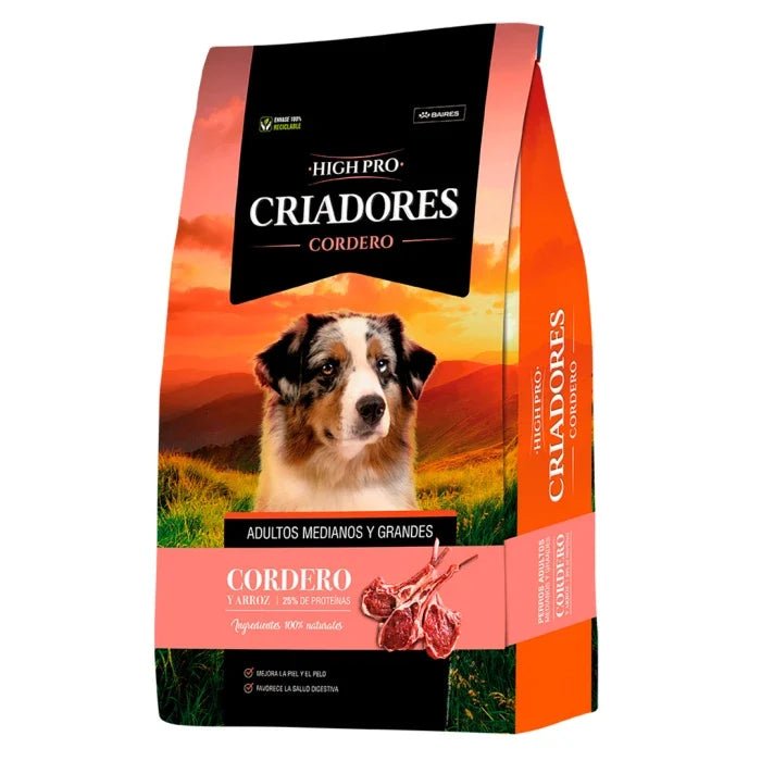 Criadores High Pro Adulto Cordero 3 KG - Pethome