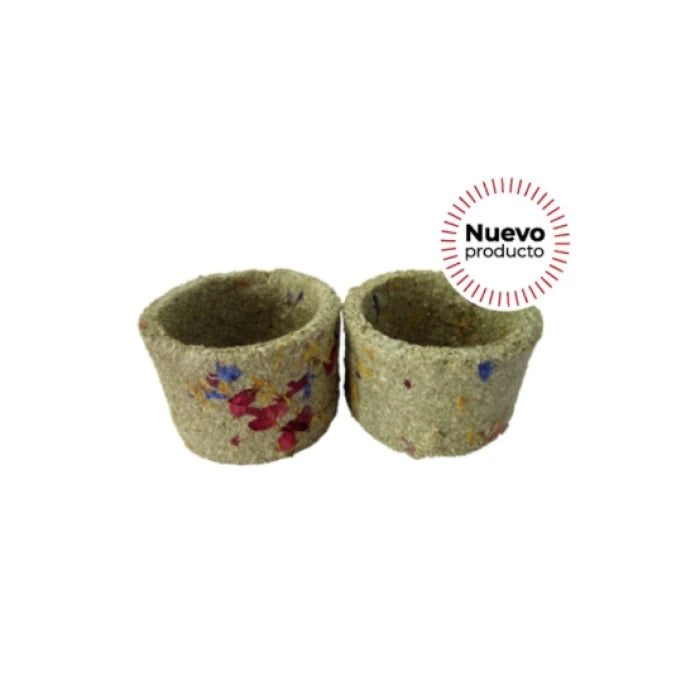 CUENCO CON TAPIOCA Y FLORES - imagen 1