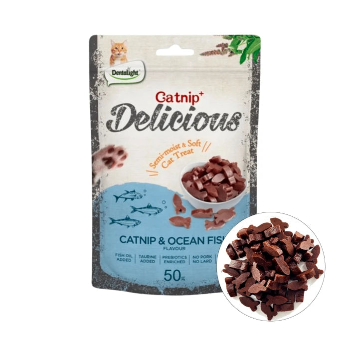 DELICIOUS CATNIP Y PESCADO DE OCEANO
