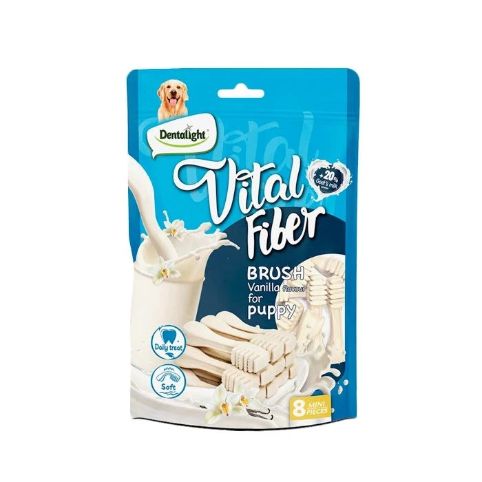 Dentalight  Vital Fiber Brush sabor Vainilla - imagen 1