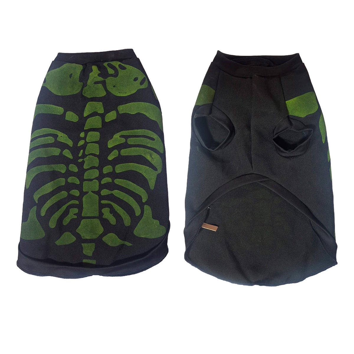 Disfraz Halloween - Calavera Negro con Verde