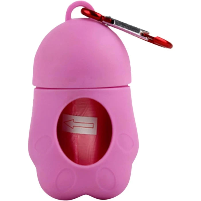 Dispensador de Bolsas Diseño Corazón con Repuesto - imagen 1