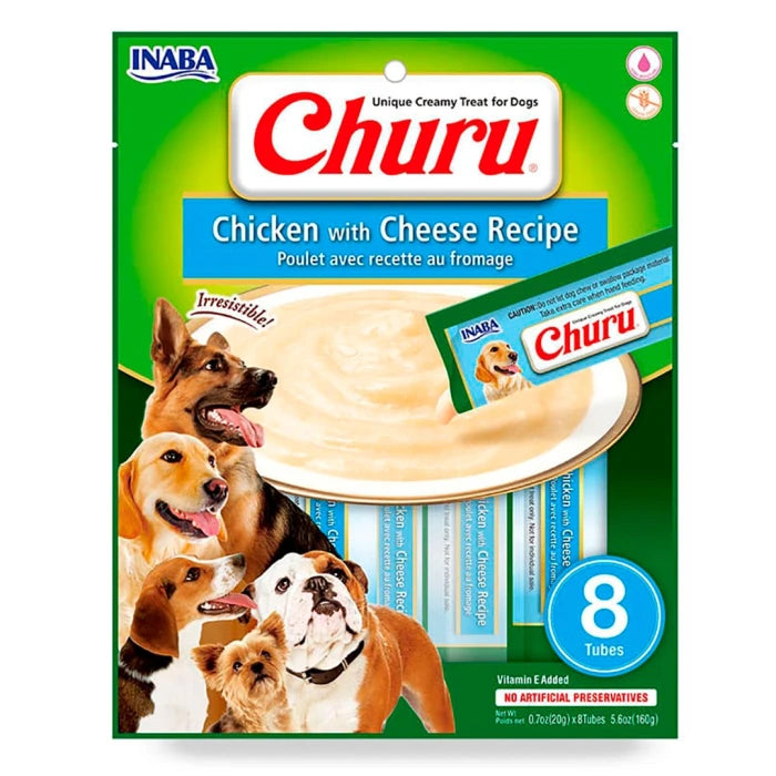 Dog Churu Pollo con Queso 8un - imagen 1