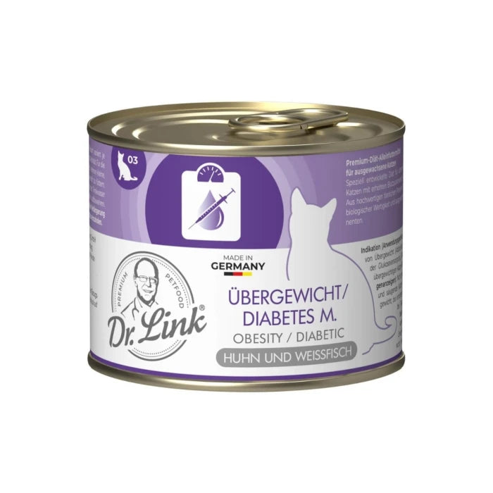 Dr.Link- Dieta Especial Sobrepeso & Diabéticos/ pollo y pescado blanco 200gr - imagen 1