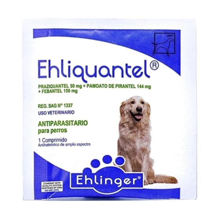 EHLIQUANTEL PERRO 1 COMP