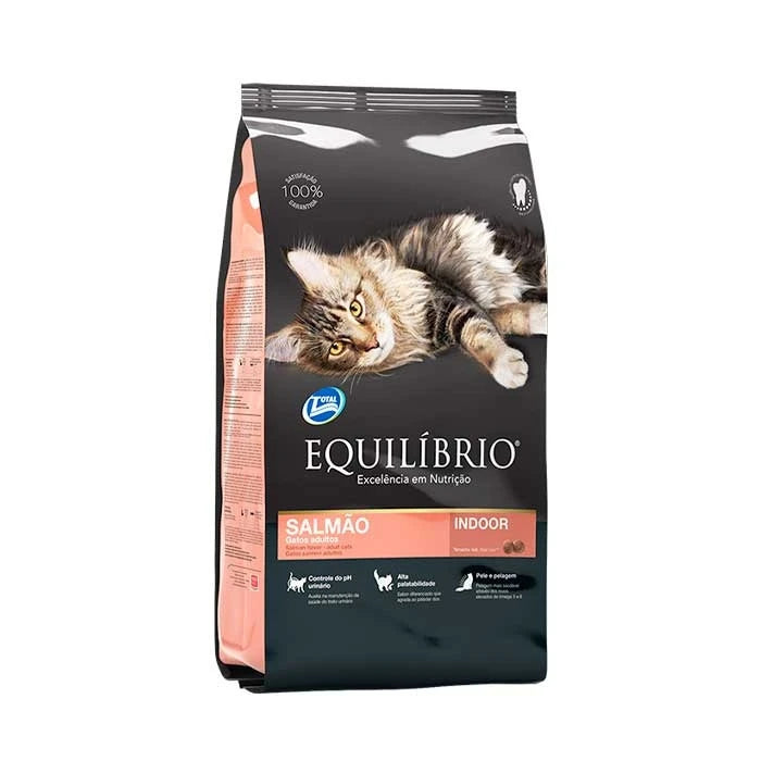 Equilibrio Gato Adulto Indoor Salmón