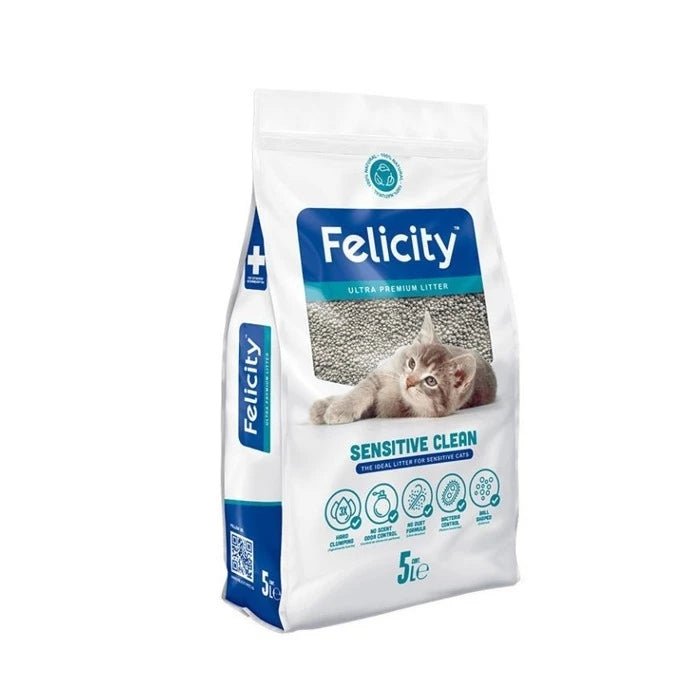 Felicity Arena para gatos Felicity Sensitive Clean 4 KG/5L - Pethome