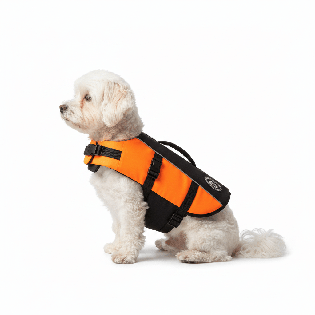 Flotador para Perro Pequeño NaranjaW008XXSN - Pethome
