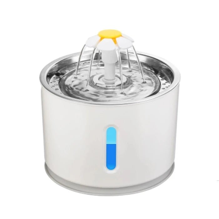 Fuente De Agua para gatos Con Sensor Flor - Pethome