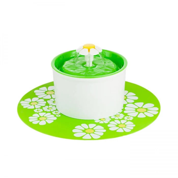 Fuente De Agua para gatos modelo Flor 1.6 Lts